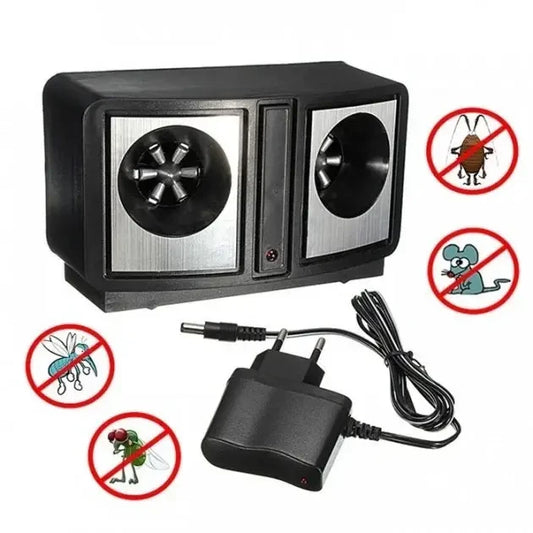 Ультразвуковий електронний відлякувач гризунів мишей щурів dual sonic pest